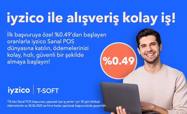 iyzico Sanal POS ile E-ticaret Sitenizde Ödemelerinizi Kolayca Alın!
