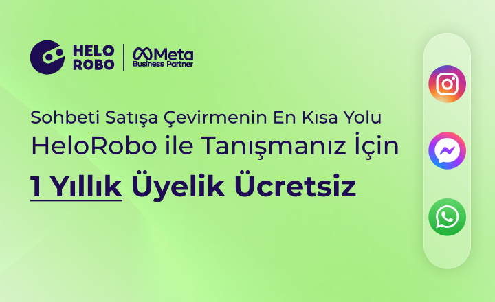 HeloRobo ile Tanışmanız İçin 1 Yıllık Üyelik Ücretsiz