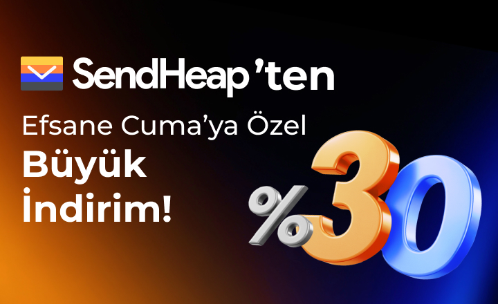 Kasım Ayına Özel SendHeap Paketlerinde %30 İndirim