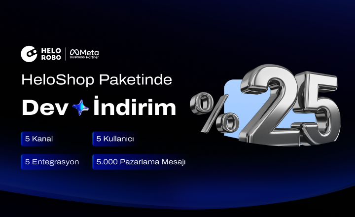 HeloRobo'dan Yıl Sonu Kampanyası | HeloShop 79.999TL yerine 59.999TL