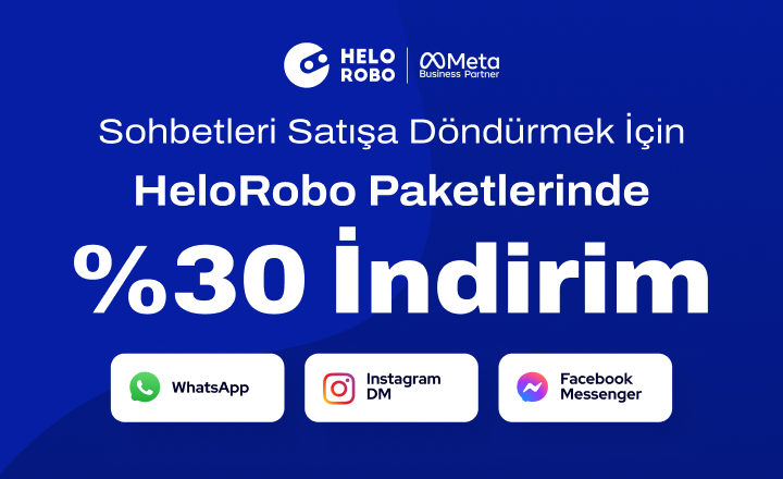 T-Soft Müşterilerine Özel HeloRobo Paketlerinde %30 İndirim